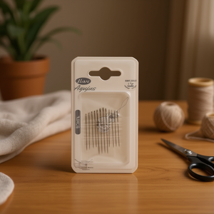 Aghi da Cucito in Acciaio Ilan, 12 Pezzi per Cucito a Mano con Infilatore, Made in China - Product Image 3