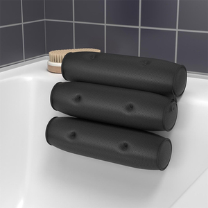 Vendita calda cuscino da bagno 3d tessuto a rete portatile lavabile supporto collo Spa cuscino vasca da bagno - Product Image 6