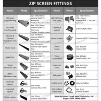 Persianas Enrollables Verticales Motorizadas para Exteriores, con Control Remoto, Resistentes a la Intemperie, para Patio, Terraza, Balcón, Personalizadas