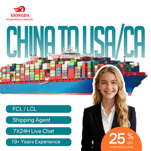 การขนส่งแบบหลายรูปแบบราคาดีการส่งแบบด่วนไปที่ประตูตัวแทนการจัดส่งสินค้าทางทะเลจีนเซินเจิ้นไปยังสหรัฐอเมริกา - Product Image 1