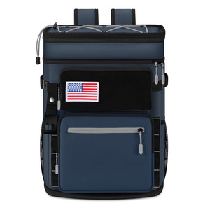 Wholesale Large Capacity 24L Waterproof Thermal Insulated <b>Cooler</b> <b>Backpack</b> Zipper Closure 900D Polyester Material Customizable - Product Image 6