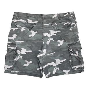 Pantalones Cortos Vaqueros Cargo de Algodón Grueso de Alta Calidad para Hombre, Antiarrugas, Tejido, Estilo Casual Urbano con Camuflaje - Product Image 2