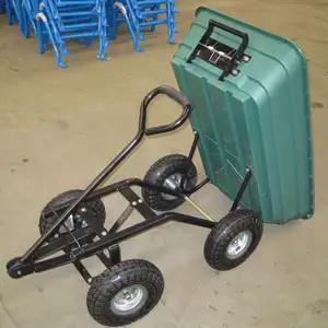 Carrito de jardín de plástico TC2145, gran oferta, china