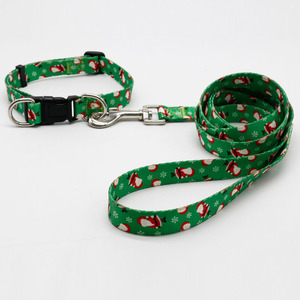 Muster Nylon PP Polyester Weihnachts-Hundehalsbänder kleine Nylon-Hundeleine individuell bedruckte Muster einstellbar und loslösbar solide - Product Image 4