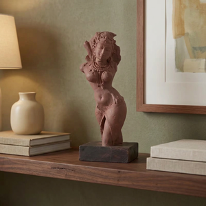 Sculpture de console de temple Salabhanjika, figurine classique indienne du Xe siècle, réplique de musée, décoration artistique patrimoniale - Product Image 3