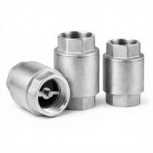 Clapet anti-retour à ressort SUS304 1,5 pouces fileté NPT en acier inoxydable avec joint PTFE pour système d'eau PN16 - Product Image 1