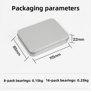 JIESEN-Patins à roulettes à double rangée en fibre de carbone, roulement à quatre roues, double bascule, grande vitesse, 50 km/h, 608 - Product Image 2