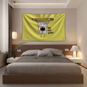 Banderas de Bob Esponja de Alta Calidad, 100% Poliéster, 3x5 Pies, Impresión Digital Personalizada - Product Image 6