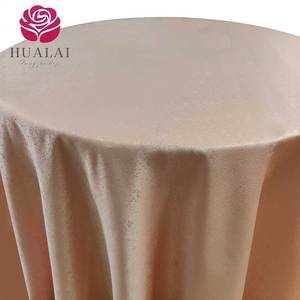 B062-120 pollici rotondi crush fantasia in poliestere jacquard tessuto floreale tovaglia protezione decorazione per festa di nozze - Product Image 3