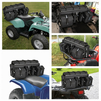 Sac de rangement arrière pour ATV/UTV, durable, imperméable, haute résistance, grande capacité, avec sangle de fixation supérieure et fond rembourré
