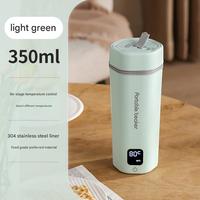 Termos Mini Elektrik Digital Portabel Ketel Air Cepat Botol Pemanas Cangkir Portabel Ketel Termal Ketel Kopi Perjalanan