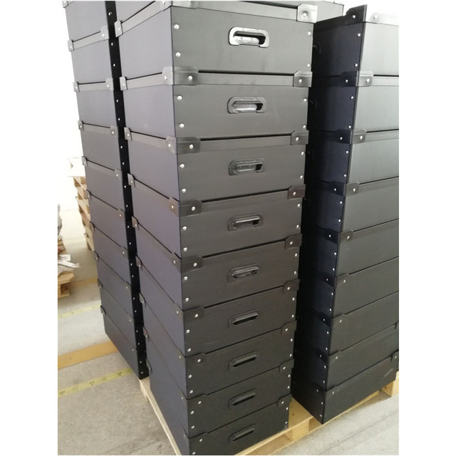 Conductive Plastic SMT Reel PP ESD Anti-static Component Storage Box With Lid