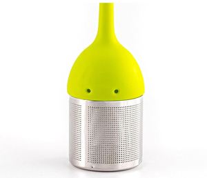 Accessori per Tè con Simpatici Disegni Cartoon, Infusore per Tè in Foglie Sfuse in Acciaio Inox 304 con Filtro a Rete e Manico in Silicone - Product Image 5