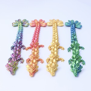 Huevo de Dinosaurio de Cristal Impreso en 3D, Juguete Sorpresa con Articulaciones Móviles de Dragón, Escala 1/12, Regalo de Maternidad, Embalaje Original, Enchufe Europeo - Product Image 1