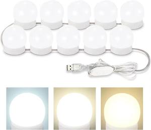 Muestra GRATUITA: Bombilla LED para Espejo de Vanidad, Estilo Baño, Regulable, Lámpara de Maquillaje USB, Luz para Espejo de Vestidor, Kits de Bombillas LED para Espejo - Product Image 6