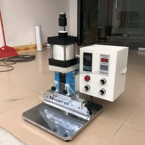 Máquina Neumática Semiautomática para Prensar y Grabar Cuero, para Bolsos, Maletas y Carteras, Máquina de Grabado de Bordes - Product Image 2