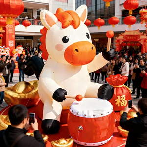 Disfraz de Mascota 2026, Moderno, de Dibujos Animados, Lindo, de Marvel, Impreso <span class=keywords><strong>con</strong></span> UV, Resistente a la Intemperie, Impermeable, Inflable, <span class=keywords><strong>con</strong></span> Bomba de Aire Eléctrica, para Eventos - Product Image 4