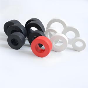 Customized NiZn Nickel Ferrite Powder Soft Large EF30 Ferrite C Core 43/10/83 <strong>Ring</strong> Float <strong>Magnet</strong> with Welding Processing Service - Product Image 6