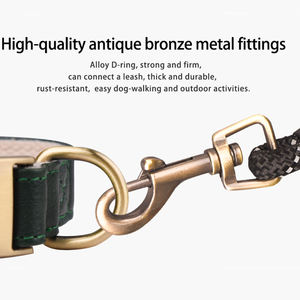 Beirui 2025 Conjunto de <span class=keywords><strong>collar</strong></span> de perro de lujo para mascotas Cómodo cuero PU duradero con hebilla de metal de alta calidad Acolchado al por mayor - Product Image 5