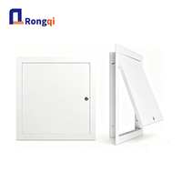 Plaque d'accès en aluminium pour mur et plafond, avec serrure à vis à quart de tour, trappe d'inspection CVC, taille personnalisée