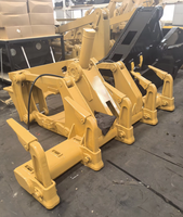 Ripper de bulldozer robuste renforcé avec dents remplaçables pour travaux miniers sur sol dur, sol glacé et roche molle
