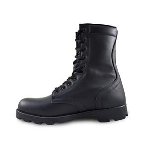รองเท้าบูท HBA21 สีดำ สำหรับงานรักษาความปลอดภัย ลาดตระเวน ตั้งแคมป์ ทำจากหนังแท้ทั้งหมด - Product Image 1