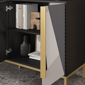 Anibar Customized 55.1'' Modern Wood <b>Sideboard</b> Best Quality Furniture for Dining or Living Room Home Decor - Product Image 4