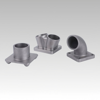 Coudes carrés en fonte robuste de 90 degrés sur mesure pour systèmes d'échappement de machines et applications industrielles – Commandes en gros