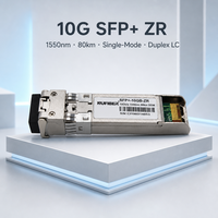 Transceiver Optik 10G SFP+ ZR Kompatibel MSA, Langsung dari Pabrik, Pengiriman Cepat, MOQ Rendah, Tersedia Pesanan Sampel