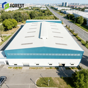 Taller de Estructura de Acero Transparente de Gran Envergadura, Resistente a la Intemperie, Diseño Modular, Sala Limpia Farmacéutica - Product Image 1