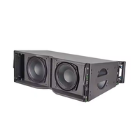 Système de sonorisation professionnel Power Audio KA208 V1.0, enceintes line array à double haut-parleur de 8 pouces, kit complet, passif, métal