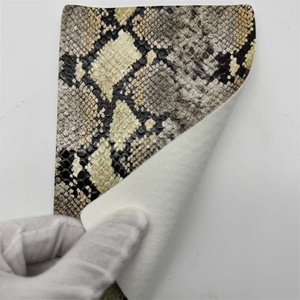 หนัง PU เงาคุณภาพสูง ลายงูหลาม สำหรับรองเท้า กระเป๋าถือ และเครื่องประดับ - Product Image 3