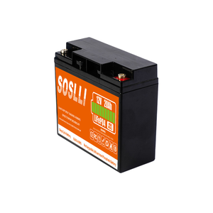 แบตเตอรี่ลิเธียมไอออนพลังงานแสงอาทิตย์12V แบตเตอรี่ลิเธียมไอออน20Ah Lifepo4 12V สำหรับระบบพลังงานแสงอาทิตย์12V - Product Image 3