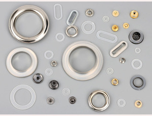YYX Transparent Protective Rings Garment <strong>Plastic</strong> Washer for <strong>Eyelets</strong> <strong>Snap</strong> Botton - Product Image 5