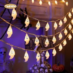 Yachen <span class=keywords><strong>Halloween</strong></span> trang trí Pin hoạt động ma bí ngô BAT 3D chuỗi đèn cho Nhà trong nhà ngoài trời <span class=keywords><strong>Halloween</strong></span> Đảng trang trí nội thất - Product Image 6