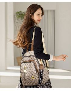 Sac à dos tendance pour femme, modèle 2025. Fabriqué en matériau PU. Designs de créateurs de marque.1802 - Product Image 4