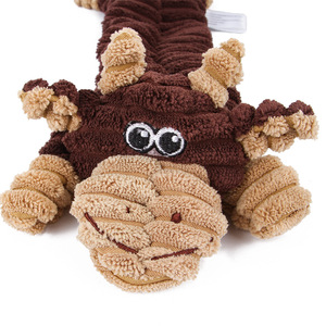 Juguetes Masticables Sin Relleno para Cachorros y Perros Pequeños a Medianos, Juguete Chillón para Mascotas, Juguete de Peluche Interactivo con Sonido para Perros - Product Image 5