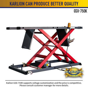 קראליון ס מוסמך 750 ק "ג פלדה הידראולי מכונת תיקון שולחן 2200x800 מ" מ פלטפורמה 10 מעליות רכב - Product Image 3