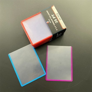 Carte de sport en plastique épais à deux films, taille/couleur personnalisée, JO-LD <span class=keywords><strong>Ultra</strong></span> <span class=keywords><strong>Pro</strong></span> topploader - Product Image 4