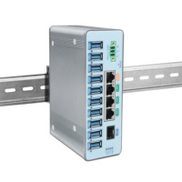 SERIALLINK Hub USB de 10 Puertos, USB a Ethernet, USB sobre Ethernet, USB a WIFI, USB a SFP, Cámara USB sobre IP