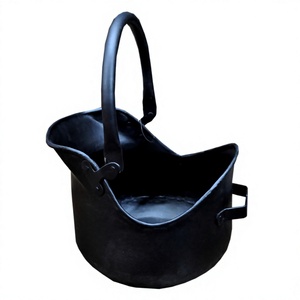 Camping <b>Fire</b> Pit Easy Portable Metal Storage <b>Bucket</b> With Handle Customized Charcoal <b>Bucket</b> And Pot For Garden Accessories - Product Image 1