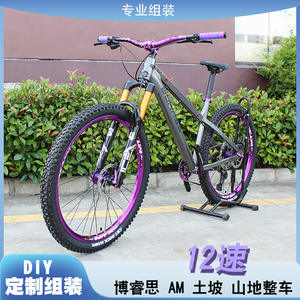 Bicicleta de Montaña de 26 Pulgadas con Cuadro de Aleación de Aluminio, Rígida, 12 Velocidades, Todoterreno - Product Image 4