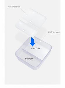 Boîte de rangement pour <span class=keywords><strong>accoudoir</strong></span> de console centrale pour BYD Tang L (version réfrigérateur) - Plateau organisateur en ABS + PVC - Product Image 4