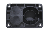 Connecteur EV factice CCS2 Type 2, neuf, support IEC DC avec 2 prises noires pour remplacement/réparation JET ZL-CODY