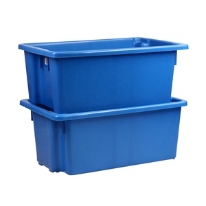 Hộp Doanh Thu Bằng Nhựa Hộp Di Chuyển Bán Buôn Thùng Vận Chuyển Bằng Nhựa Hộp Cứng Bằng Nhựa Thùng Tote Thùng Có Thể Xếp Chồng - Product Image 4