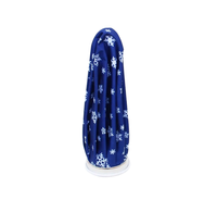 Sac de glace réutilisable en tissu bleu doux pour le soulagement de la douleur thérapie médicale adultes enfants Logo personnalisé sac de glace en tissu polyester enduit de PVC