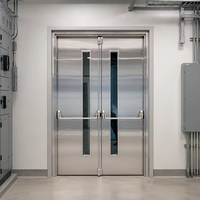 Barre anti-panique en acier inoxydable pour porte de sortie incendie, finition de surface pour salle de serveurs, centre de données, salle électrique, entrepôt, usine