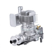 Moteur à essence RCGF Stinger 20cc SE à échappement latéral pour avion modèle télécommandé à deux temps à aile fixe en métal