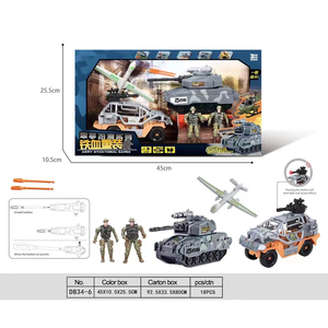 Jouets militaires pour garçons, camion <span class=keywords><strong>militaire</strong></span> réaliste, hélicoptère, kayak, bateau, moto, figurines d'<span class=keywords><strong>action</strong></span>, armes, équipements, cadeaux pour enfants - Product Image 5