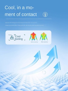 Camiseta de Manga Corta para Hombre, 240G, Tejido Pesado 5A, Antibacteriana, Fibra de Bambú 60S, Seda Helada, Antipilling, Holgada, Color Liso, Verano 2025 - Product Image 4